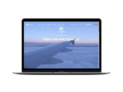 Web site and Digital Strategy for Triumph Travel - Branding & Positionering