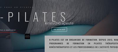 k pilates creation site wordpress - SEO