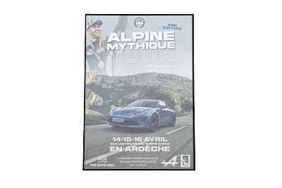 Affiche pour Alpine Driver Club - Impresión