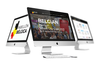 Web Pabellón Belga Smart City Expo World Congress - Branding y posicionamiento de marca