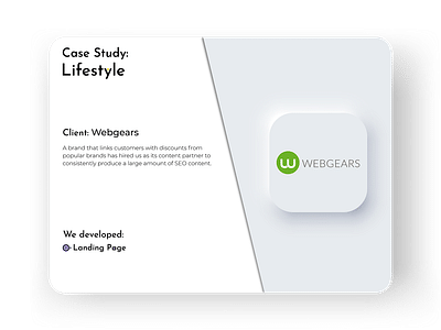 Case Study - Volume web content for Webgears - SEO