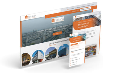 Création site internet Expertise Immobilière - Référencement naturel