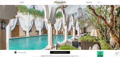 Almaha Marrakech - Création site web - Social Media