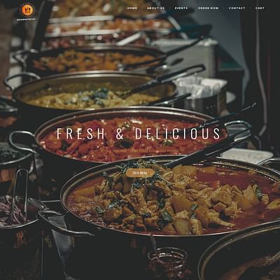 Gourmet by ijay - Website Creatie