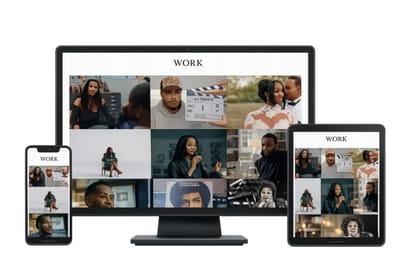 High-Performance Portfolio Platform for a Creative Studio - Web Application