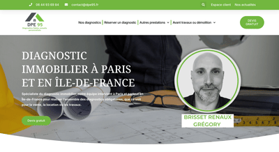 Diagnostic immobilier 95 - Site Ecommerce - E-commerce