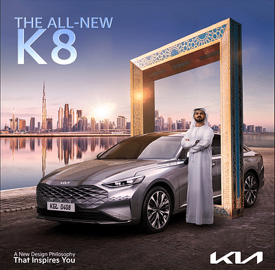 KIA - K8 Electric Car Launch UAE - Marketing