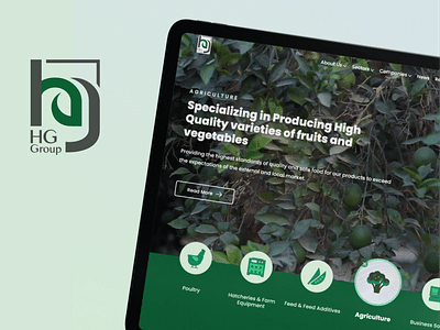 Holding Corporation Website - Ontwerp