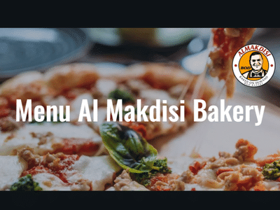 Al Makdisi Bakery - Applicazione web