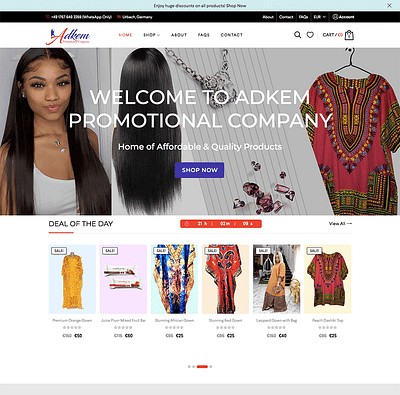 Adkem's Project - Website Creation