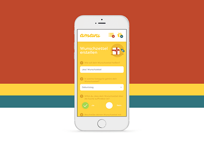 amavu – Corporate Design / App Design - App móvil