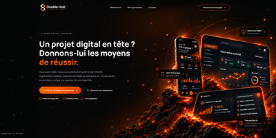 Double Huit | Site web d'agence digitale - Création de site internet