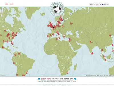 A Lap Around The World - Advertising