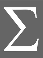 White Sigma logo