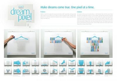 DREAM PIXEL CALENDAR - Werbung