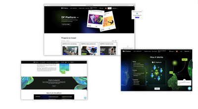 WEB-SYSTEM DF-PLATFORM - Webanwendung