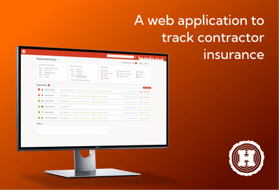 Web App for Tracking Contractor Insurance - Applicazione web