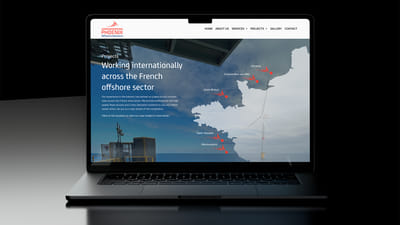 Phoenix Offshore Solutions Website Design - Webseitengestaltung