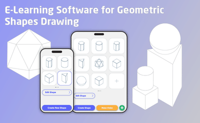 E-Learning Plattform für geometrische Zeichnungen - 3D