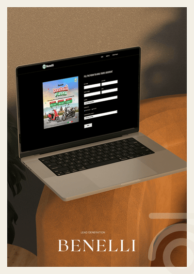 Benelli Lead Generation Campaign - Design & graphisme
