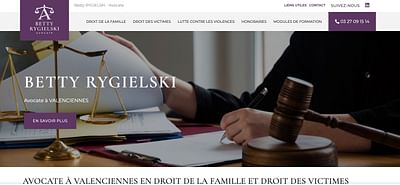 Création de site internet pour avocat