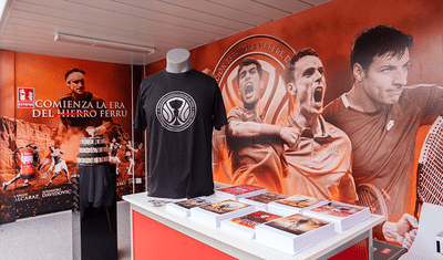 Diseño Stand Era del Ferru Finales Copa Davis-RFET - Diseño Gráfico