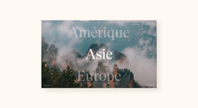 Refonte du portfolio d'un photographe voyage - Creación de Sitios Web