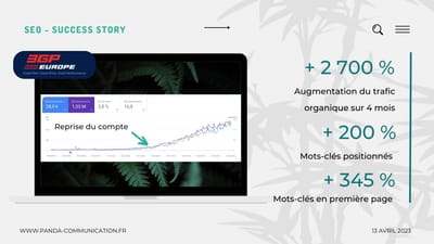 Référencement naturel SEO pour 3GP Europe - Référencement naturel