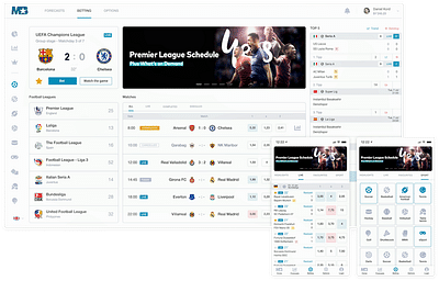 iGaming Solution to Interact With Bookmakers - Mobile App