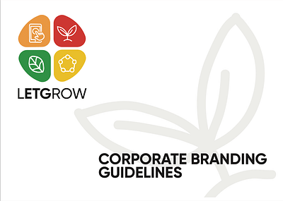 LETGrow - Brand Book - Image de marque & branding