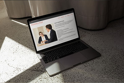 Webseite für Rechtsanwälte und Steuerberater - Webseitengestaltung