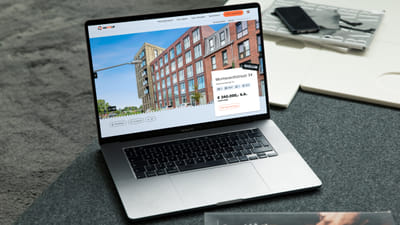 homeup - het platform voor je eerste koopwoning - Webseitengestaltung