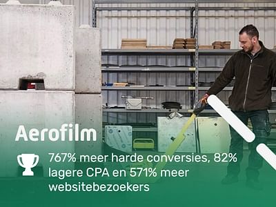 Aerofilm SEA-campagne optimalisatie - Growth Marketing