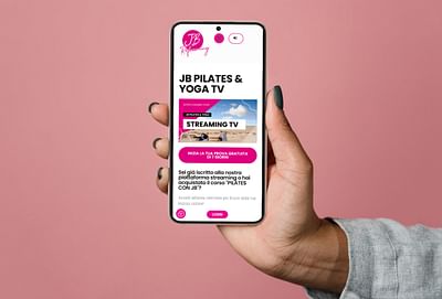 JB Pilates & Yoga TV - Creazione di siti web