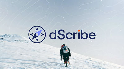 dScribe B2B rebranding - Branding & Positionering