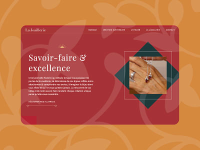Ravalement de pixels  | La Joaillerie  | Nice - Website Creatie