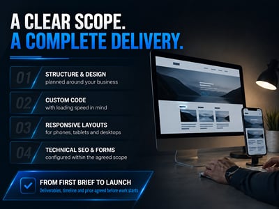CompMaster — Custom Website Development - Website Creatie