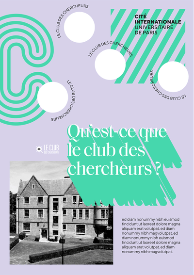 Template Cité Internationale Universitaire - Design & graphisme