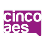 CincoAes Comunicación logo