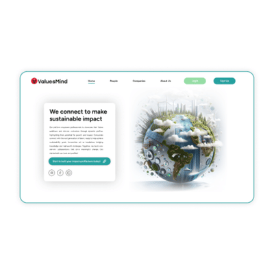 ValuesMinds: UX/UI Design - Ergonomy (UX/UI)