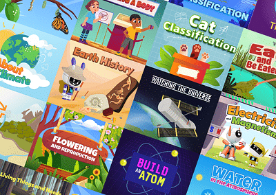Interactive Educational Games - Graphic Design