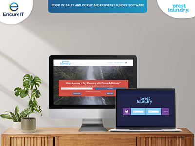 Prest Laundry - POS, Pickup and Delivery Software - Webanwendung