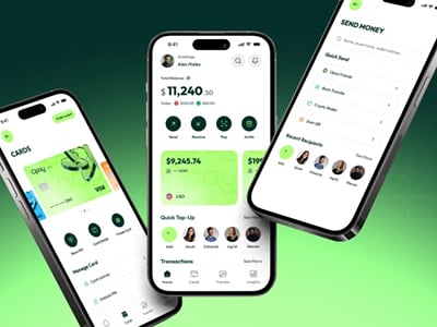 Opay: App UI for Banking, Cards and Crypto - Usabilidad (UX/UI)