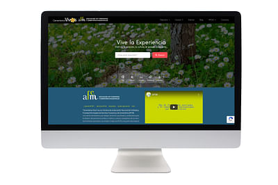 Web Cementerios Vivos (AFCM) - Website Creation