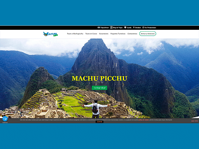 Diseño Web Agencia de Turismo - Intupa Cusco - Creación de Sitios Web