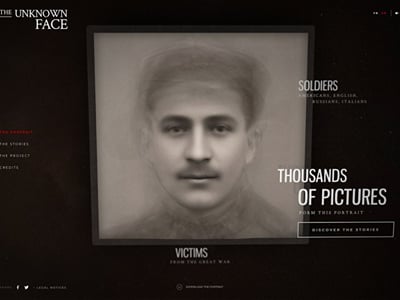 Historial de la Grande Guerre — Le Visage Inconnu - Innovation