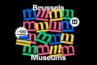 Brussels Museums - Rebranding & Website - Image de marque & branding