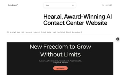 hear.ai - Création de site internet