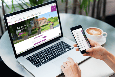 Site web / Appli mobile de la Mairie de Saint-Jory - Création de site internet