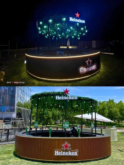 Intershow Heineken en Festival Parvada - Eventos